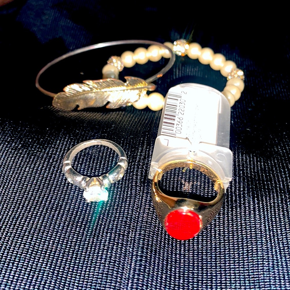Rings and bracelets never worn